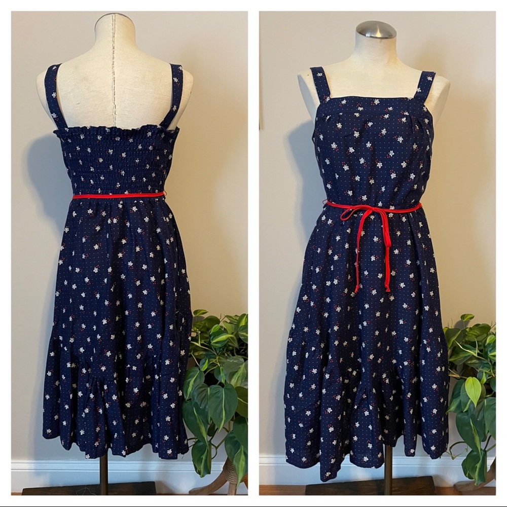 Vintage 70s 80s adorable sun dress